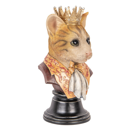 Figurina Pisicuta polirasina multicolora 20x19x37 cm