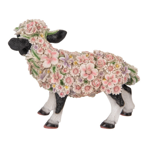 Figurina Vacuta polirasina multicolora 41x19x33 cm