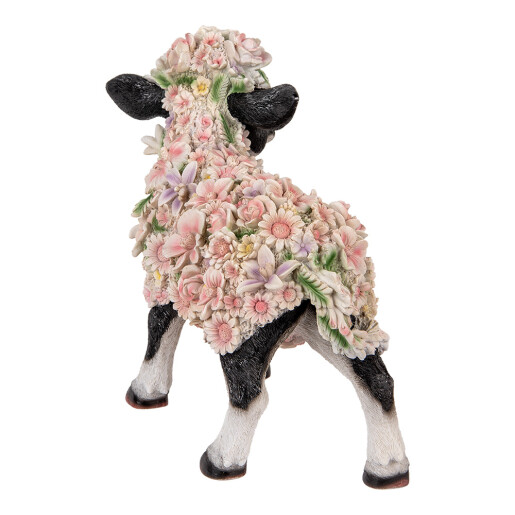 Figurina Vacuta polirasina multicolora 41x19x33 cm