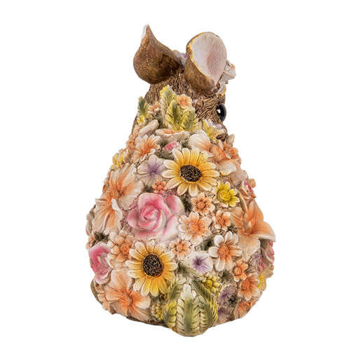 Figurina Iepuras polirasina multicolora 19x12x18 cm