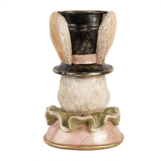 Figurina Iepuras Paste polirasina multicolora 18x15x29 cm