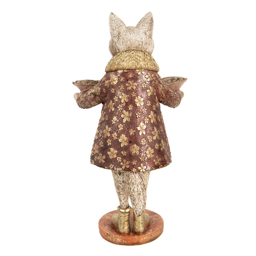 Figurina Pisicuta polirasina multicolora 16x14x27 cm