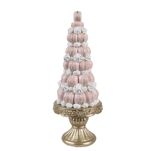 Decoratiune Tort polirasina multicolora Ø 12x30 cm