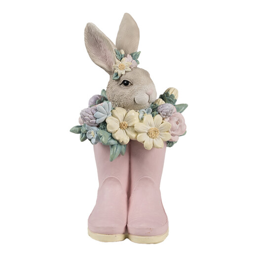 Decoratiune Paste polirasina multicolora 13x13x23 cm