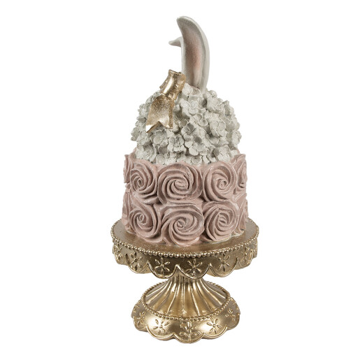 Decoratiune Paste polirasina multicolora Ø 17x35 cm