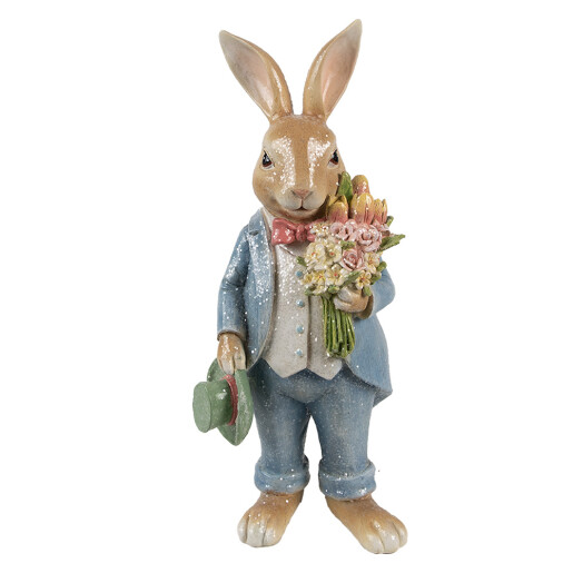 Figurina Paste polirasina multicolora 11x10x26 cm