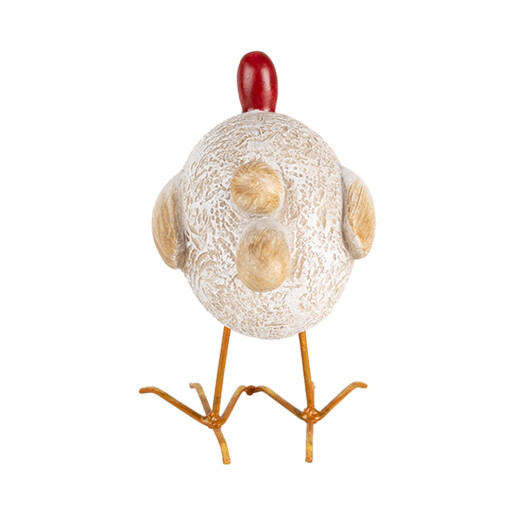 Figurina Gaina polirasina multicolora 14x9x15 cm