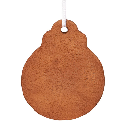 Set 2 ornamente brad Craciun maro alb 8x2x10 cm Set 2 ornamente brad Craciun maro alb 8x2x10 cm