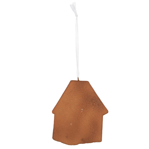 Set 2 ornamente brad Casuta Turta Dulce multicolora  9x1x10 cm