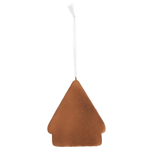 Set 2 ornamente brad Craciun Casuta Turta Dulce 9x1x10 cm
