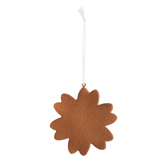 Set 2 ornamente Fulg Zapada Craciun 9x1x10 cm