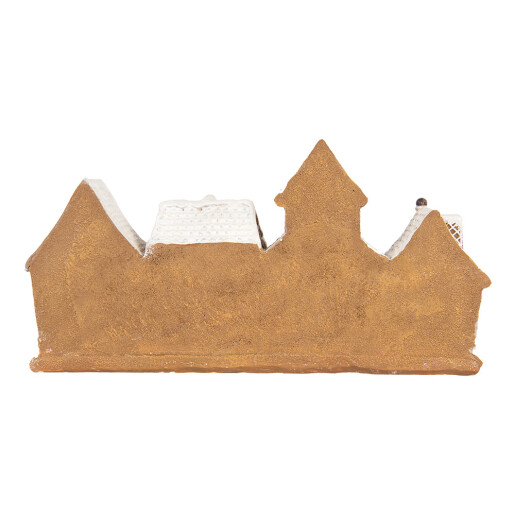 Casute Craciun polirasina multicolora 25x6x13 cm
