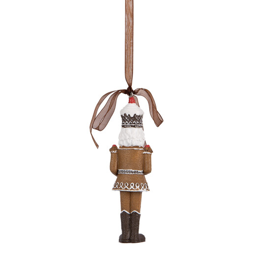 Set 2 ornamente brad Craciun Spagatorul de Nuci 4x2x13 cm