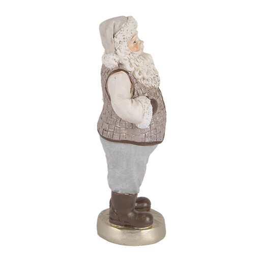 Figurina Mos Craciun polirasina 8x6x15 cm