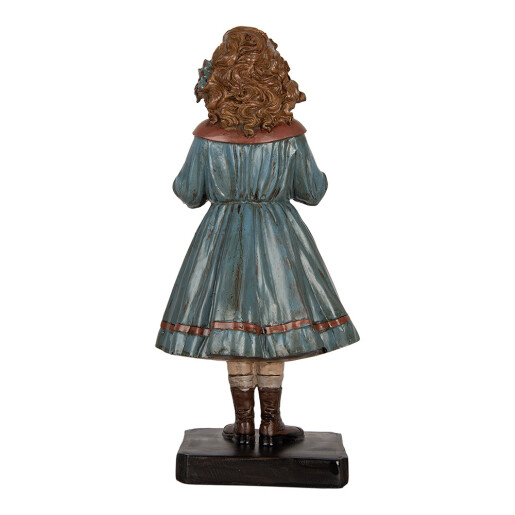 Figurina Femeie polirasina multicolora 15x14x31 cm
