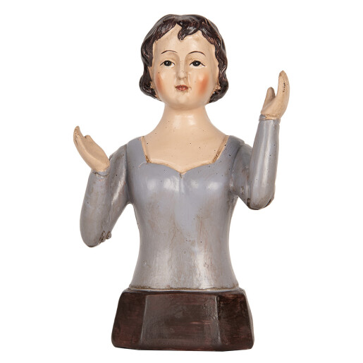 Figurina Femeie polirasina multicolora 12x9x20 cm