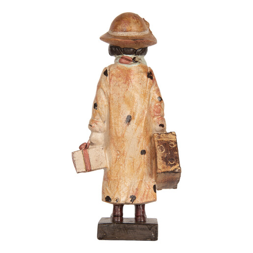 Figurina Fetita polirasina multicolora 14x9x27 cm