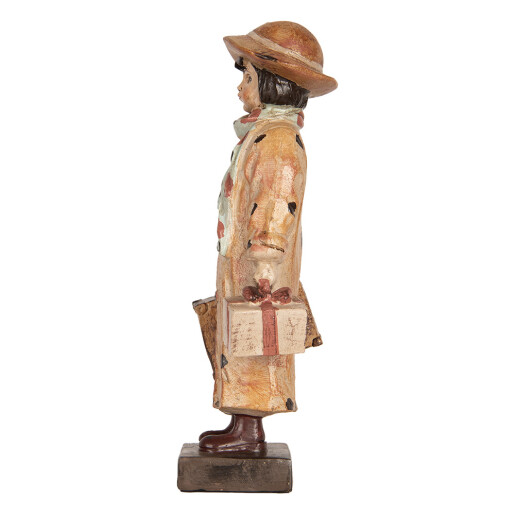 Figurina Fetita polirasina multicolora 14x9x27 cm