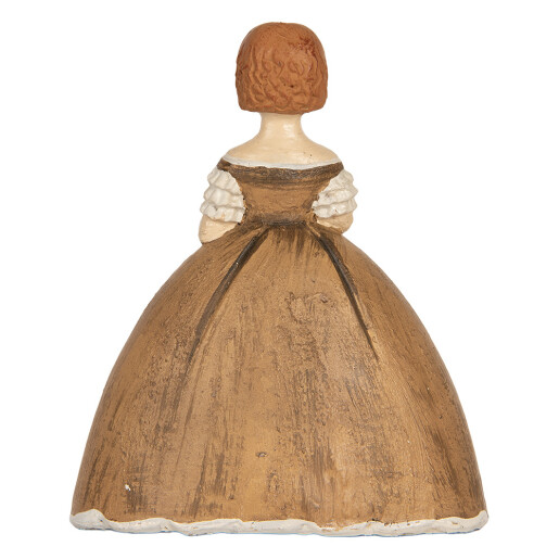 Figurina Femeie polirasina multicolora 16x11x20 cm
