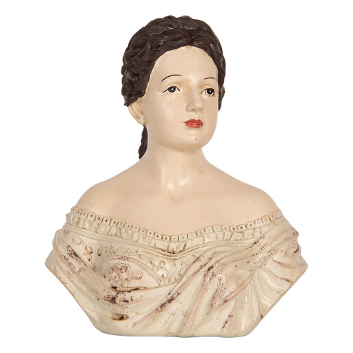 Figurina Femeie polirasina multicolora 18x11x21 cm