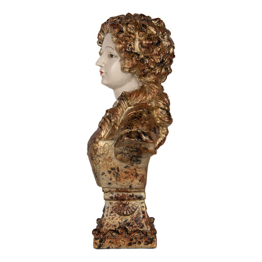 Figurina Femeie polirasina multicolora 18x12x30 cm
