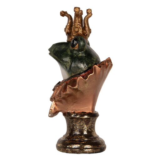 Figurina Broscuta polirasina multicolora 12x11x22 cm