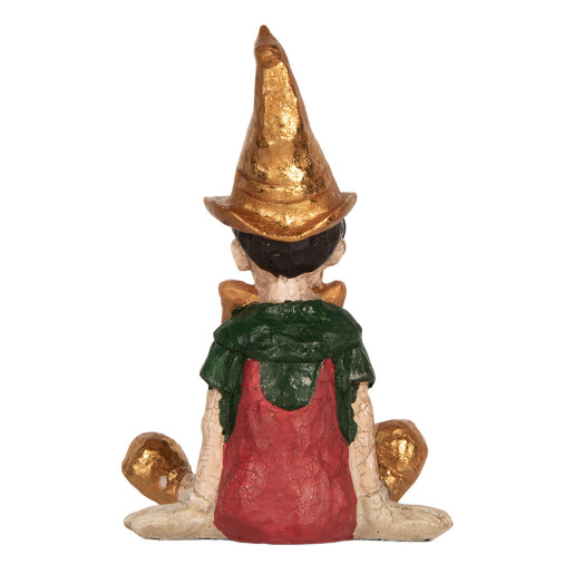 Figurina Pinochio polirasina multicolora 13x13x19 cm