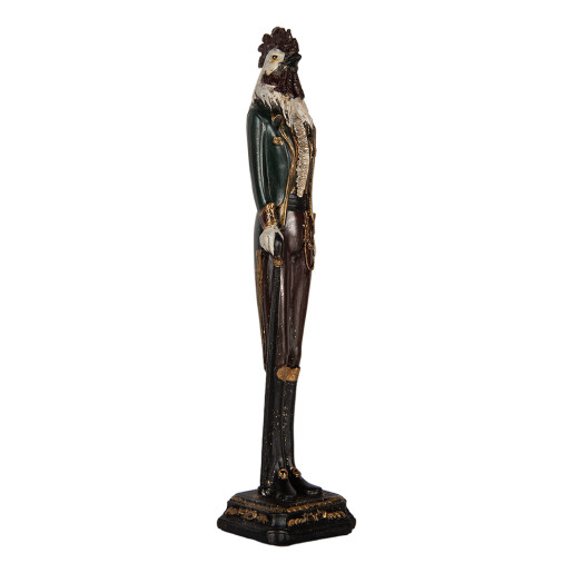 Figurina Cocos polirasina multicolora 7x7x31 cm