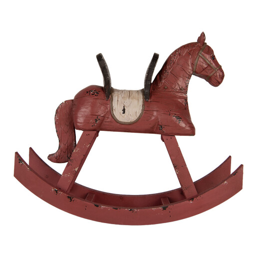 Figurina Craciun Calut polirasina multicolora 39x12x33 cm