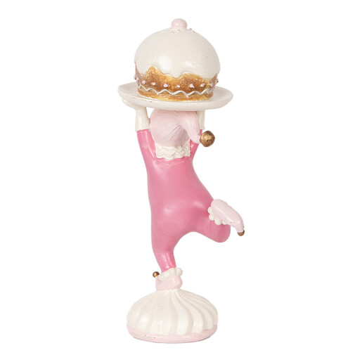 Figurina Elf Craciun polirasina multicolora 12x8x21 cm