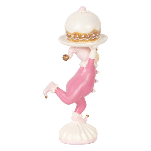 Figurina Elf Craciun polirasina multicolora 12x8x21 cm