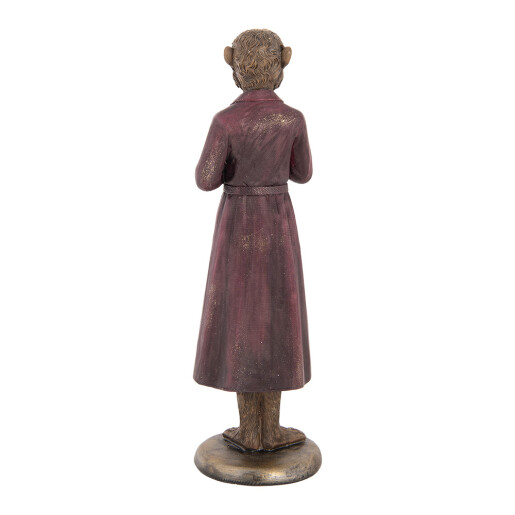 Figurina Maimutica polirasina multicolora 9x8x28 cm