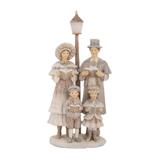 Figurina Colindatori polirasina multicolora 15x11x30 cm