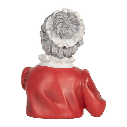 Figurina Craciunita polirasina multicolora 19x18x23 cm