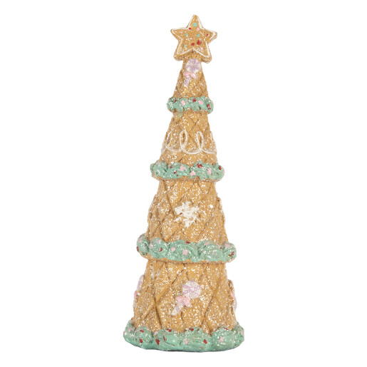 Brad Craciun polirasina multicolora Ø 9x25 cm Brad Craciun polirasina multicolora Ø 9x25 cm