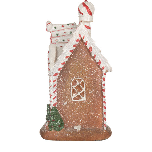 Casuta Turta Dulce polirasina multicolora, led 16x12x23 cm Casuta Turta Dulce polirasina multicolora, led 16x12x23 cm