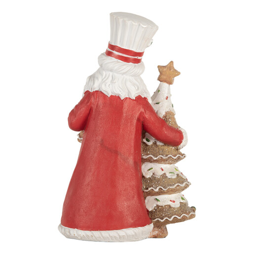 Figurina Mos Craciun polirasina 15x11x25 cm Figurina Mos Craciun polirasina 15x11x25 cm