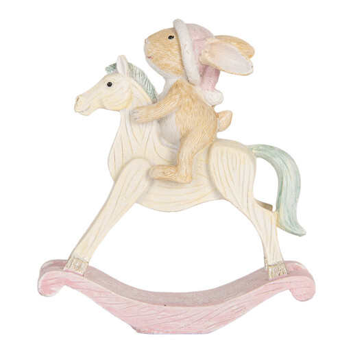 Figurina Craciun polirasina multicolora 13x4x14 cm Figurina Craciun polirasina multicolora 13x4x14 cm