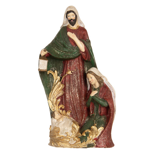 Figurina Nasterea Domnului polirasina 15x10x27 cm
