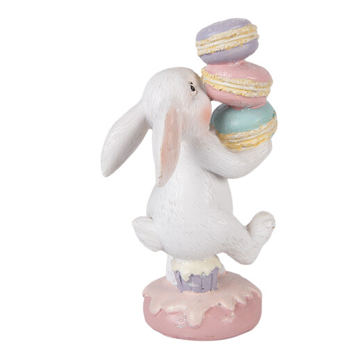 Figurina Iepurasi Paste polirasina multicolora 8x6x14 cm
