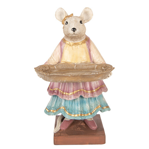 Figurina Soricel polirasina multicolora 17x15x26 cm