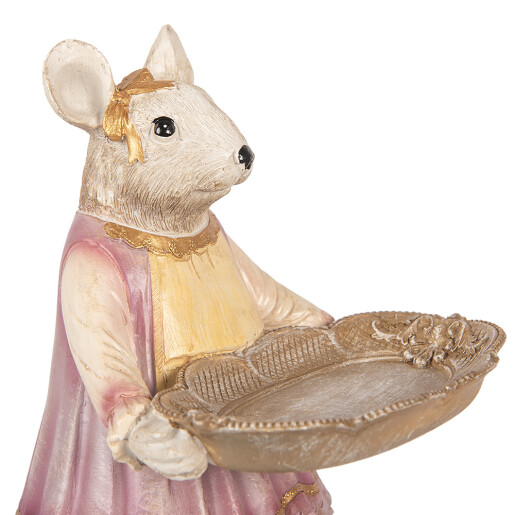 Figurina Soricel polirasina multicolora 17x15x26 cm