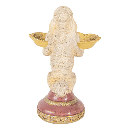Figurina Catelus polirasina multicolora 15x16x21 cm