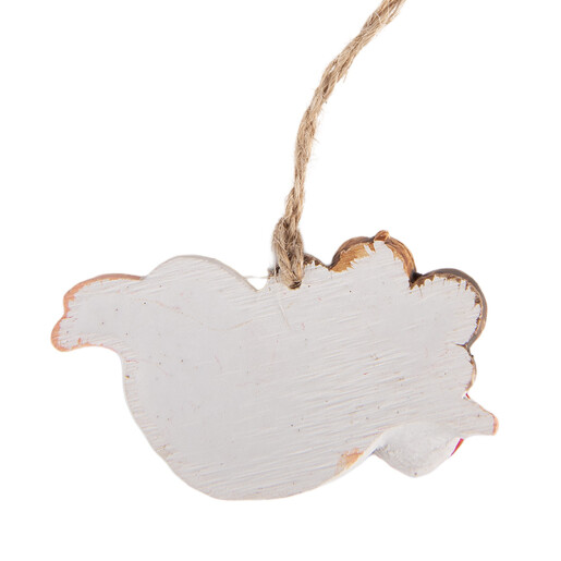 Ornament brad Craciun Ingeras polirasina multicolora 7x1x5 cm