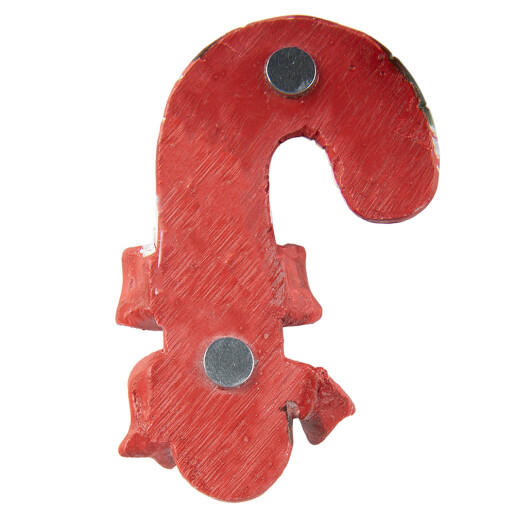 Decoratiune Craciun Acadea polirasina multicolora cu magnet 5x1x9 cm