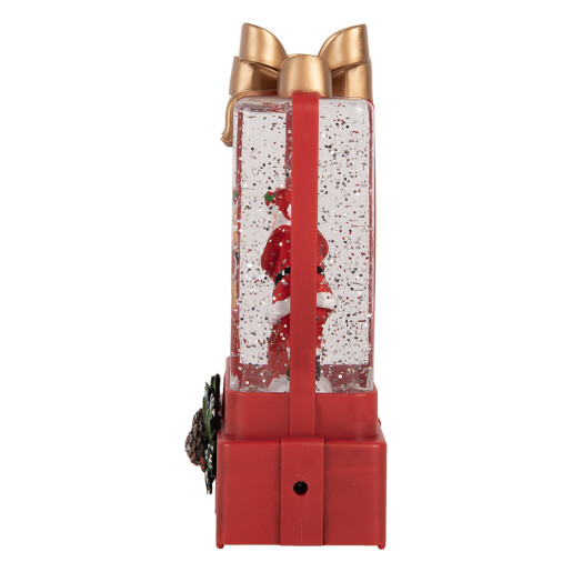 Decoratiune Craciun muzicala polirasina cu led 10x6x18 cm