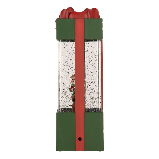 Decoratiune Craciun muzicala polirasina cu led 12x7x20 cm