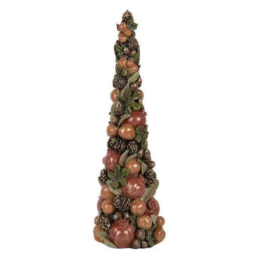 Brad Craciun polirasina multicolora  Ø 12x37 cm
