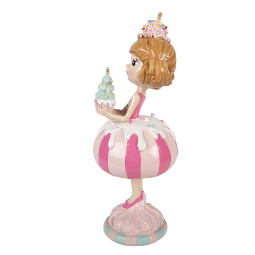 Figurina Fetita polirasina multicolora 10x10x25 cm