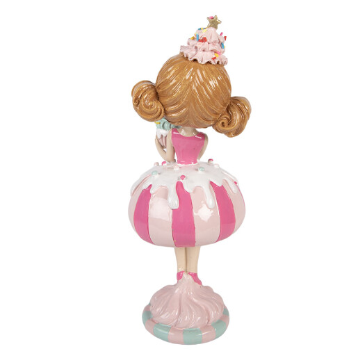 Figurina Fetita polirasina multicolora 10x10x25 cm